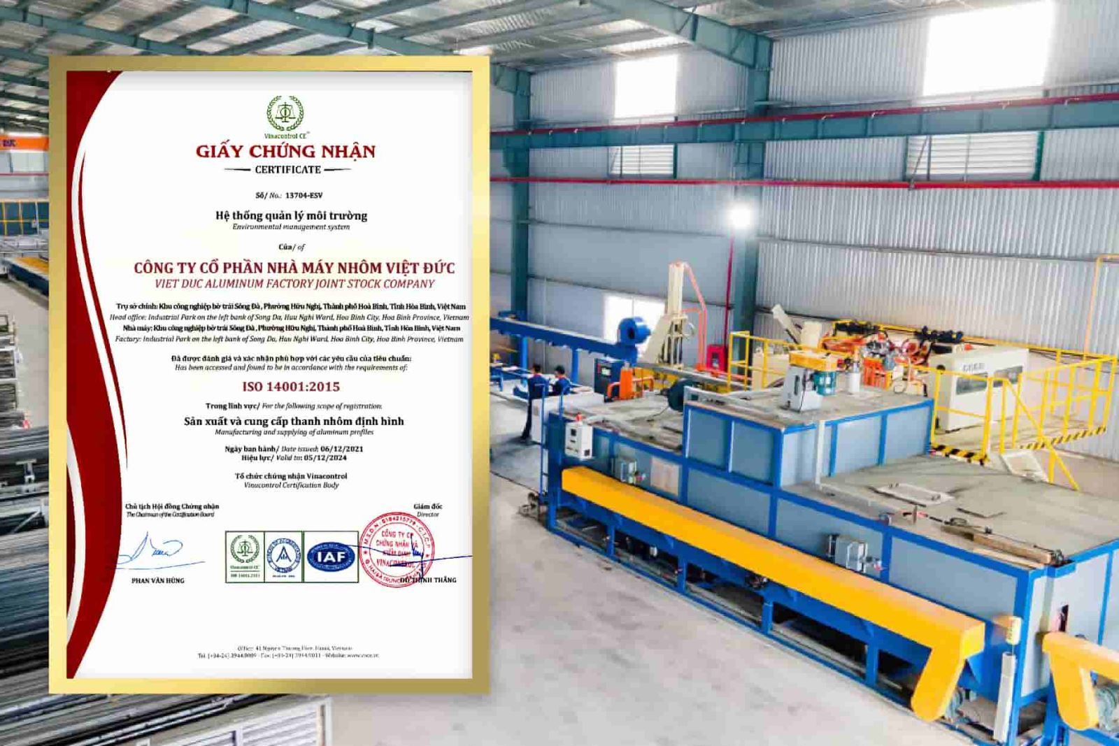 ISO 14001 - Hệ thống quản lý môi trường 7 chung nhan ISO 14001