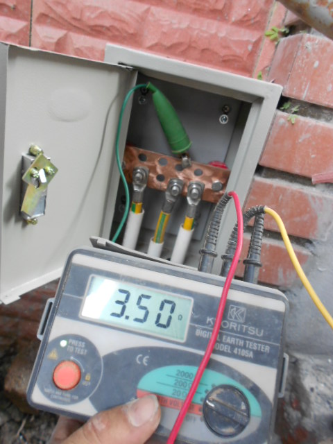 Đo điện trở chống sét 10 do dien tro kim chong set