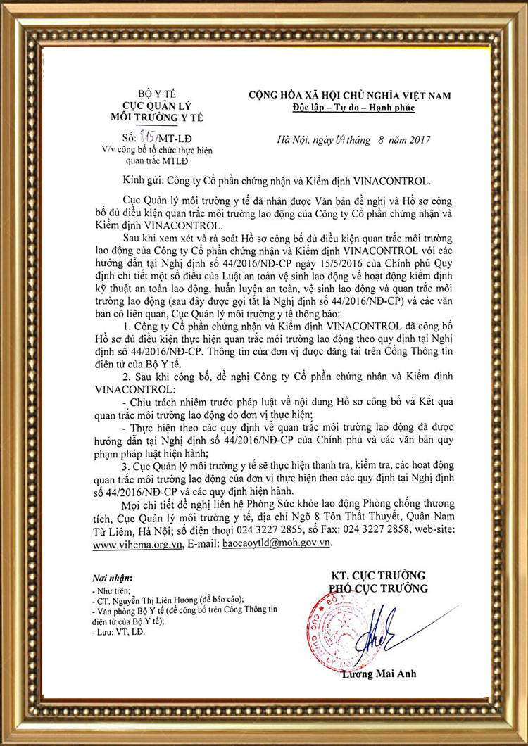 Quan trắc môi trường lao động 7 quan trac moi truong lao dong 1